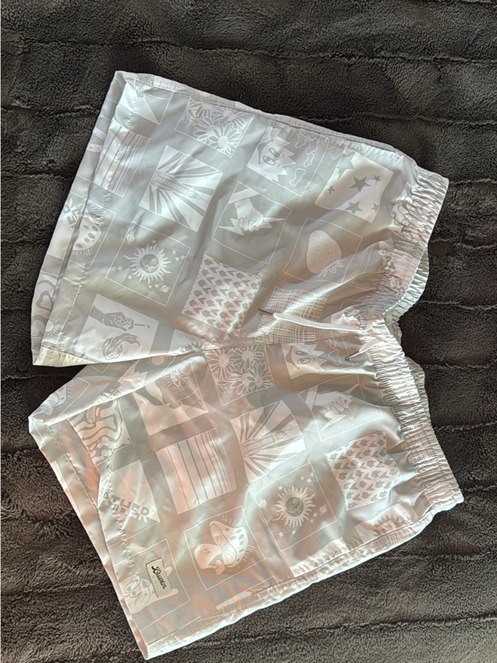 NEW Men's Bather Graphic Print Swim Trunk